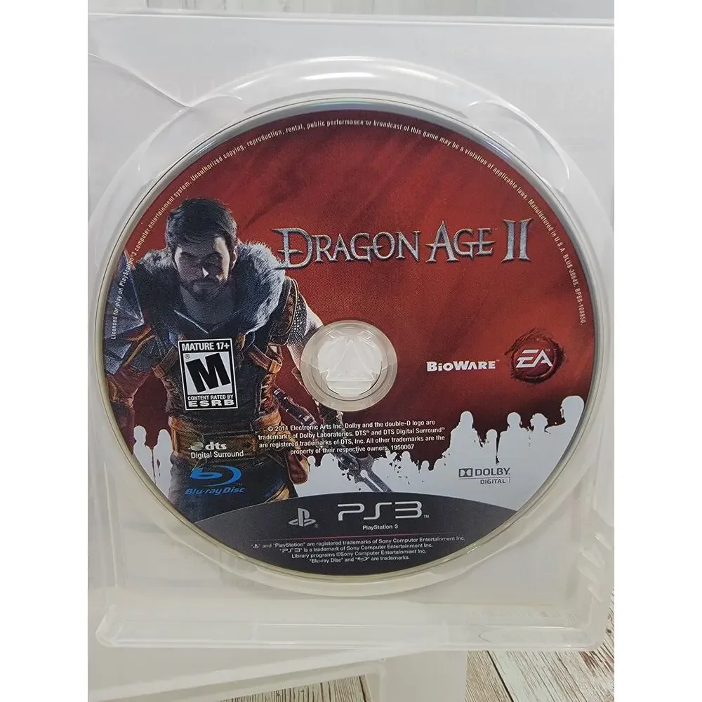 Dragon Age II Sony PlayStation 3 PS3 Game-Tested
